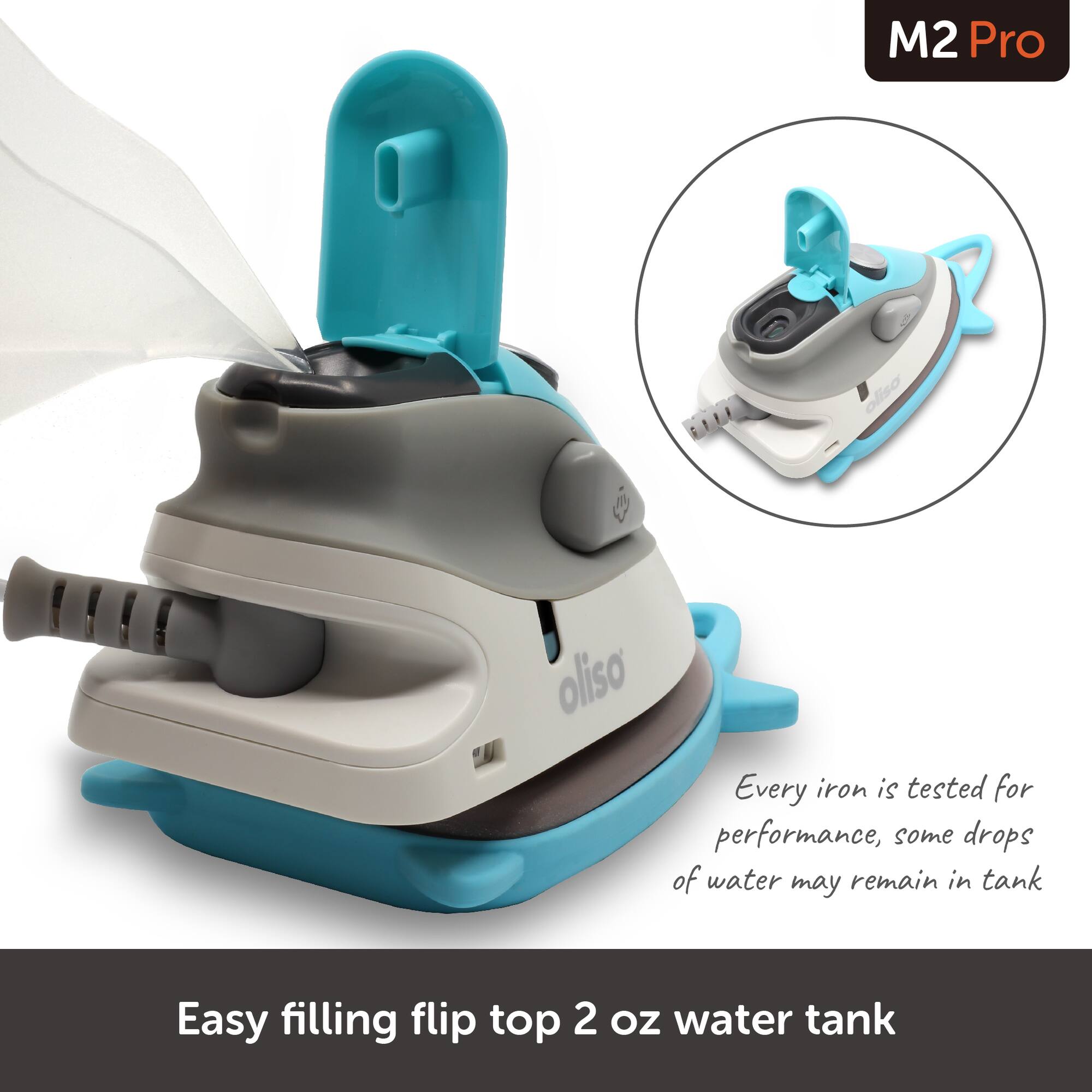 Oliso M2 Mini Project Steam Iron